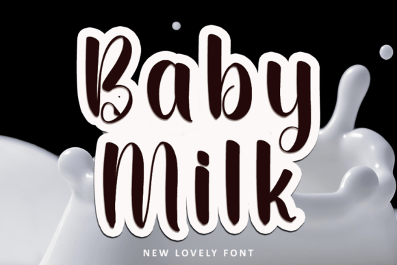 Baby Milk Font Review: Elevating Campaign Visuals