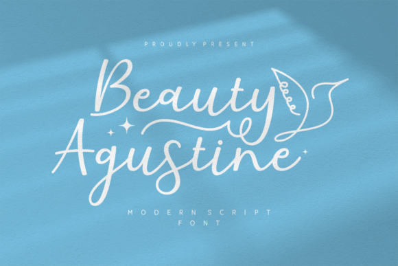 Beauty Agustine: A Graceful Script Font for Editorial Design