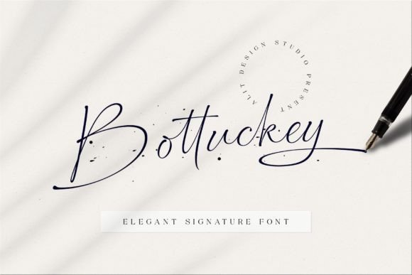 Bottuckey: The Handwritten Font That Elevates Small Business Brands
