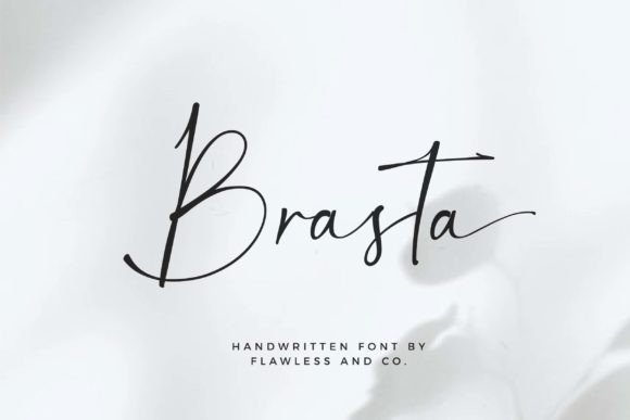 Brasta: A Dazzling Script Font for Handmade Brands
