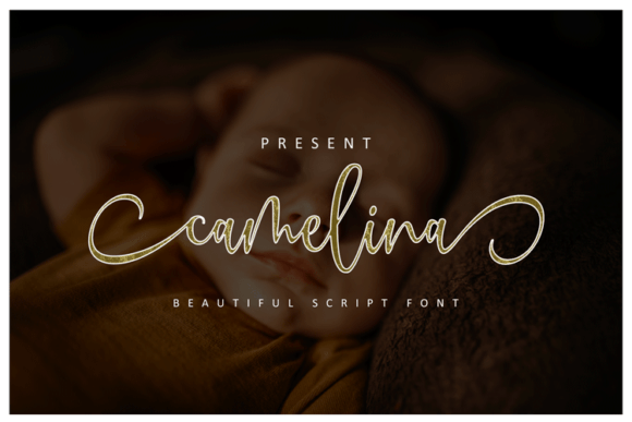 Camelina: A Modern Script Typeface for Editorial Design