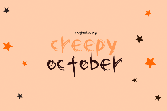 Creepy October: A Spooky Handwritten Font for Web Design
