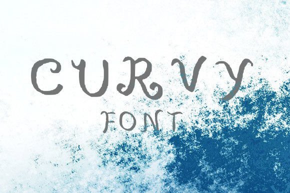 Curvy Font: A Playful Typeface for Modern Web Design