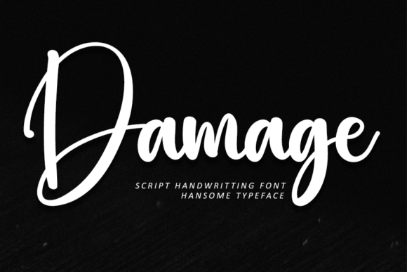 Damage: The Script Font That Stops the Scroll