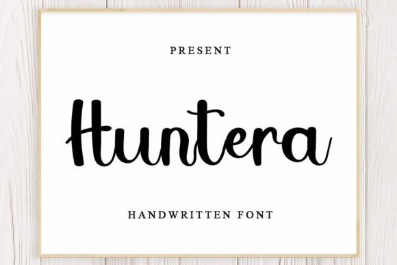 Designing with Huntera: A Handwritten Font for Modern Editorial Layouts