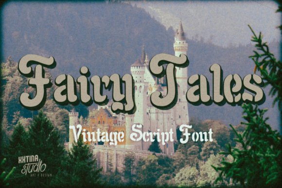Fairy Tales Font: A Vintage Script for Small Business Branding