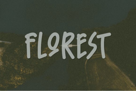 Florest: A Handwritten Typeface for Modern Editorial Design