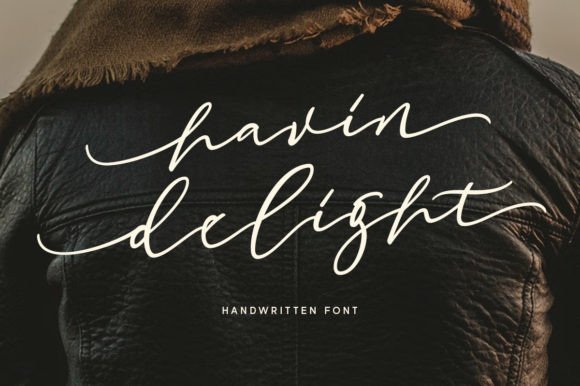 Havin Delight: A Signature Typeface for Authentic Branding