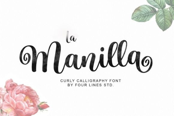 La Manilla: A Sweet Script Font for Small Business Branding