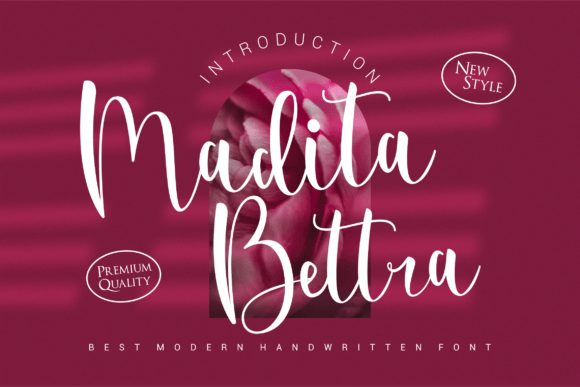 Madita Bettra: A Handwritten Font for Modern Web Design