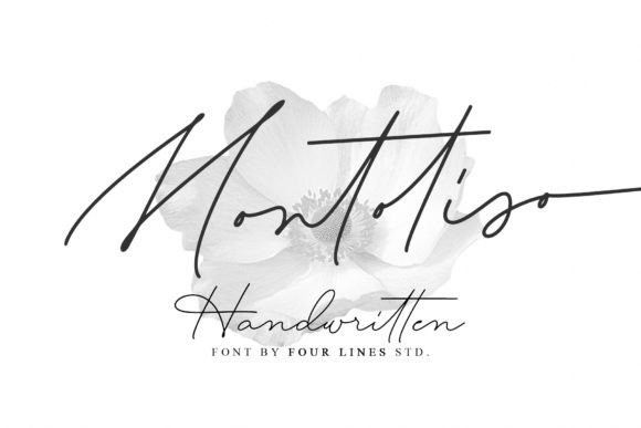 Montoliso: The Handwritten Font That Elevates Your Brand