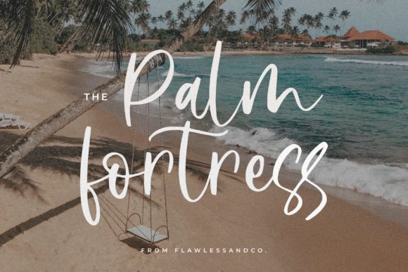 Palm Fortress: The Handwritten Font That Elevates Campaigns