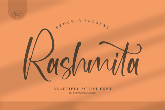 Rashmita Review: A Bold Script for Modern Brand Identity