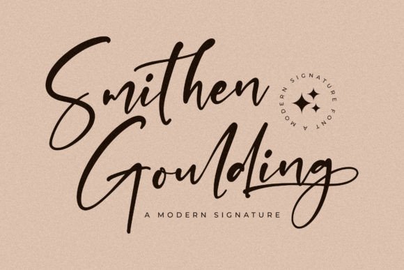 Smithen Goulding: The Perfect Script Font for Crafters