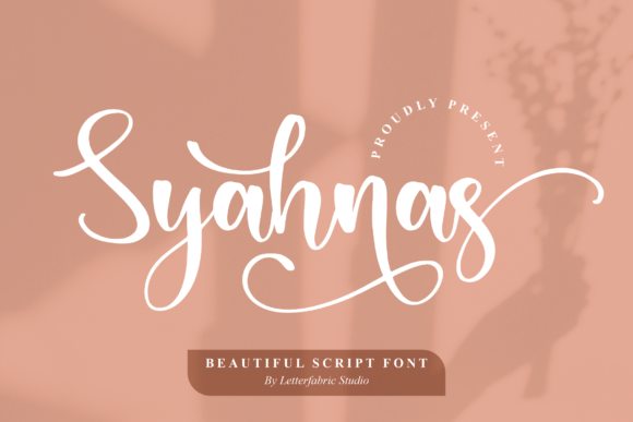 Syahnas: A Charming Script Font for Digital Branding