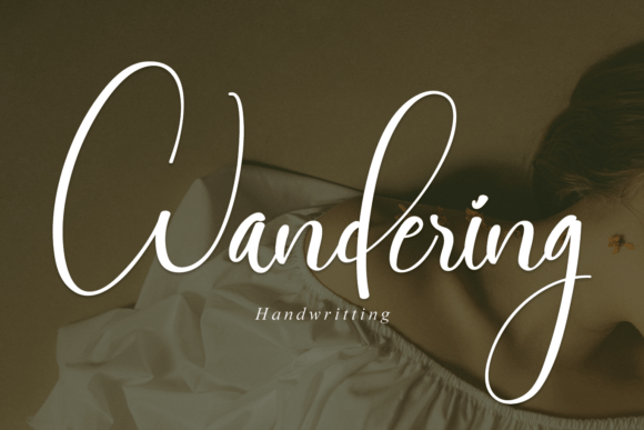 Wandering Font: A Polished Handwritten Typeface for Brands