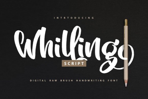 Whilling Font: A Handwritten Typeface for Modern Brands